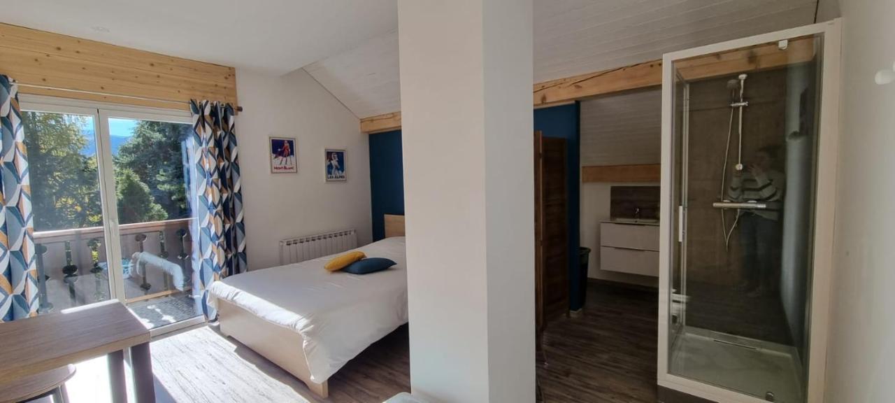 Mont Bivouac, Chambre,Entree Et Sdb Privee,Balcon Vue Mtblanc Passy  Exterior foto